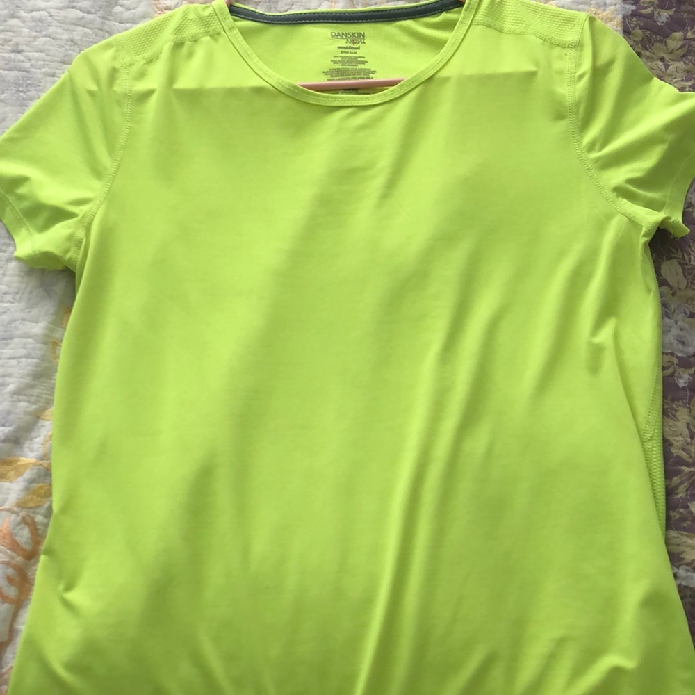 neon shirt/ bathing suit material